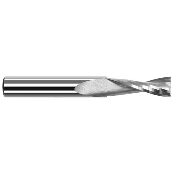 End Mill for Plastics - 2 Flute - Square, 0.1000